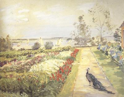 Max Slevogt Flower Garden in Neu-Cladow (nn02) oil painting image